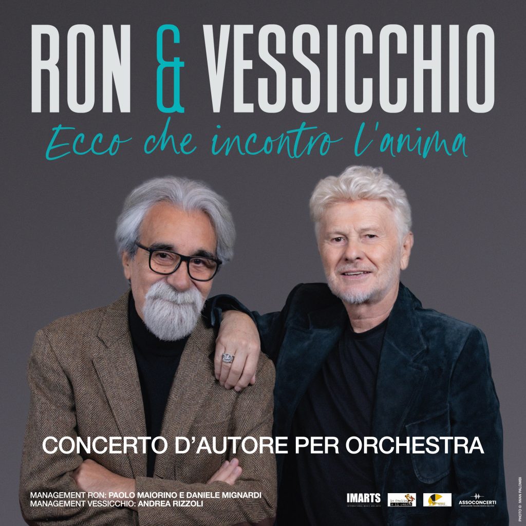 Ron & Vessicchio, “ECCO CHE INCONTRO L’ANIMA”, concerto d'autore per orchestra